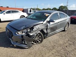 Salvage cars for sale at Homestead, FL auction: 2019 Hyundai Sonata SE