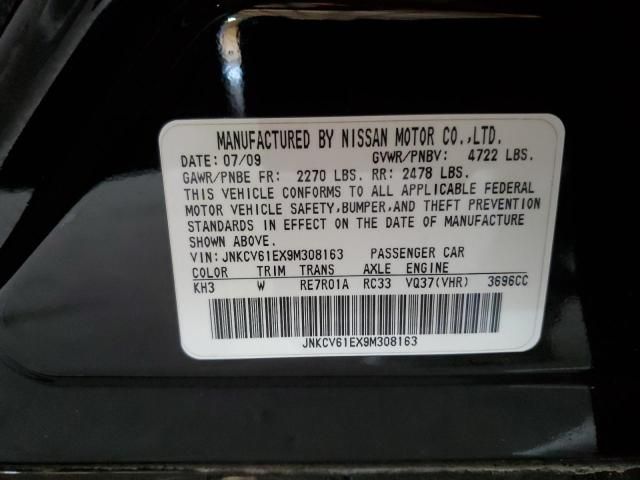 2009 Infiniti G37 Base