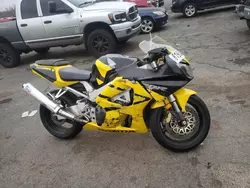 Salvage motorcycles for sale at New Britain, CT auction: 2001 Honda CBR900 RR