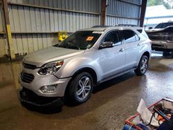 Chevrolet Equinox Vehiculos salvage en venta: 2016 Chevrolet Equinox LTZ