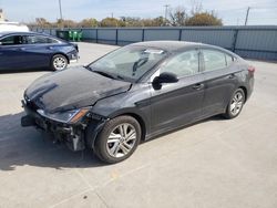 Salvage cars for sale at Wilmer, TX auction: 2020 Hyundai Elantra SEL