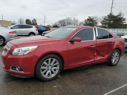 Salvage cars for sale at Moraine, OH auction: 2013 Chevrolet Malibu LTZ