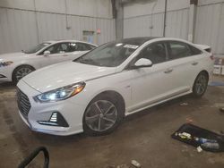 Salvage cars for sale at Franklin, WI auction: 2018 Hyundai Sonata Hybrid