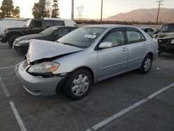 Salvage cars for sale at Rancho Cucamonga, CA auction: 2006 Toyota Corolla CE