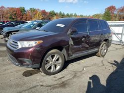 2013 Toyota Highlander Base en venta en Exeter, RI