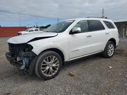 Salvage cars for sale from Copart Homestead, FL: 2014 Dodge Durango Citadel