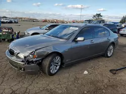 Vehiculos salvage en venta de Copart Woodhaven, MI: 2008 BMW 750 LI