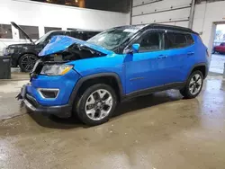 Salvage cars for sale at Blaine, MN auction: 2020 Jeep Compass Limited