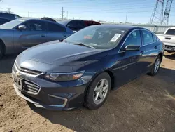 Salvage cars for sale at Elgin, IL auction: 2017 Chevrolet Malibu LS