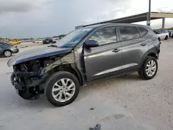 Salvage cars for sale at West Palm Beach, FL auction: 2019 Hyundai Tucson SE