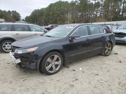 Salvage cars for sale at Seaford, DE auction: 2013 Acura TL Advance