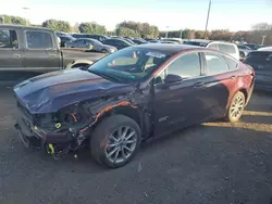 Vehiculos salvage en venta de Copart East Granby, CT: 2018 Ford Fusion SE Phev