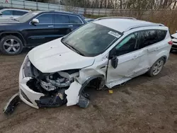 Vehiculos salvage en venta de Copart Davison, MI: 2015 Ford Escape Titanium