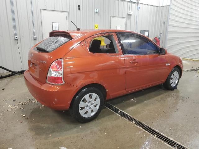 2010 Hyundai Accent Blue