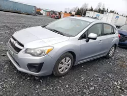 Salvage cars for sale at Montreal Est, QC auction: 2014 Subaru Impreza