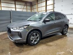 Salvage cars for sale at Columbia Station, OH auction: 2023 Ford Escape ST Line