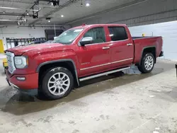 GMC salvage cars for sale: 2018 GMC Sierra K1500 Denali