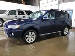 Mitsubishi salvage cars for sale: 2012 Mitsubishi Outlander SE