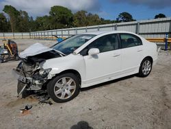 Honda Civic salvage cars for sale: 2010 Honda Civic LX