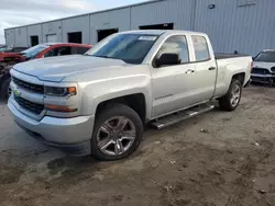 Chevrolet salvage cars for sale: 2017 Chevrolet Silverado C1500 Custom