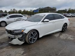 Salvage Cars with No Bids Yet For Sale at auction: 2018 Honda Accord Sport