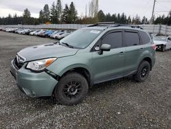 Subaru Forester salvage cars for sale: 2015 Subaru Forester 2.5I Premium