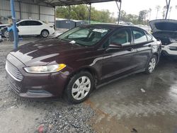 Salvage cars for sale from Copart Cartersville, GA: 2013 Ford Fusion S