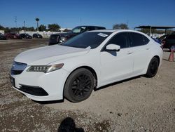 Salvage cars for sale at San Diego, CA auction: 2015 Acura TLX