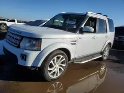 Land Rover Vehiculos salvage en venta: 2016 Land Rover LR4 HSE Luxury