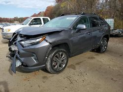 Toyota salvage cars for sale: 2022 Toyota Rav4 XLE Premium