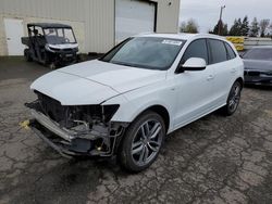 Salvage cars for sale from Copart Woodburn, OR: 2015 Audi SQ5 Premium Plus