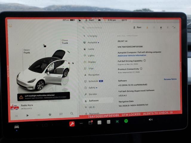 2022 Tesla Model Y