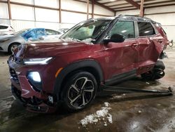 Chevrolet salvage cars for sale: 2023 Chevrolet Trailblazer RS