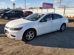 Chevrolet Malibu ls salvage cars for sale: 2016 Chevrolet Malibu LS