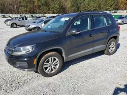 Volkswagen salvage cars for sale: 2015 Volkswagen Tiguan S