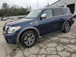 Salvage cars for sale at Savannah, GA auction: 2018 Nissan Armada SV