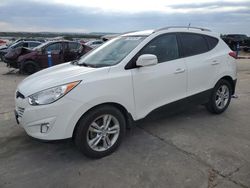 Salvage cars for sale at Grand Prairie, TX auction: 2013 Hyundai Tucson GLS