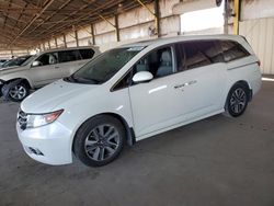 Salvage cars for sale at Phoenix, AZ auction: 2015 Honda Odyssey Touring