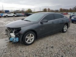 Salvage cars for sale at Columbus, OH auction: 2017 Chevrolet Malibu LS