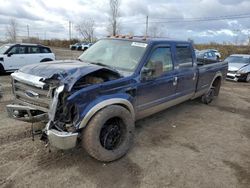 Salvage cars for sale from Copart Montreal Est, QC: 2008 Ford F350 SRW Super Duty