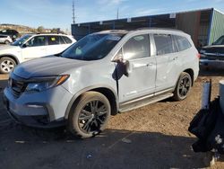 Salvage cars for sale at Colorado Springs, CO auction: 2022 Honda Pilot SE