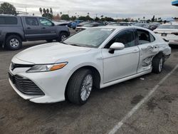 Salvage cars for sale at Van Nuys, CA auction: 2018 Toyota Camry Hybrid