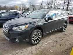 Subaru Outback salvage cars for sale: 2017 Subaru Outback 2.5I Limited