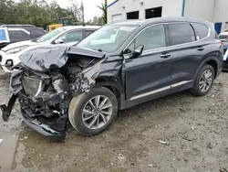 2020 Hyundai Santa FE Limited en venta en Savannah, GA