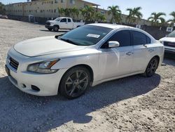 Nissan salvage cars for sale: 2013 Nissan Maxima S