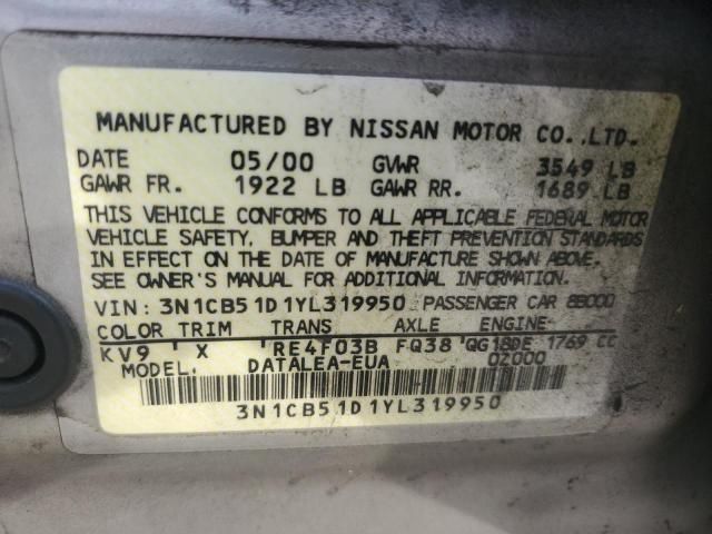 2000 Nissan Sentra Base