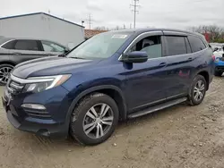 Salvage cars for sale at Columbus, OH auction: 2016 Honda Pilot EXL