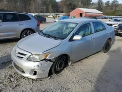 Toyota salvage cars for sale: 2013 Toyota Corolla Base