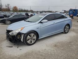 Salvage cars for sale at Lawrenceburg, KY auction: 2014 Hyundai Sonata Hybrid