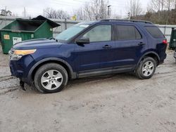 Salvage cars for sale at Hurricane, WV auction: 2011 Ford Explorer